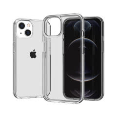 For Apple iPhone 13 6.1 (2 Cameras) Simple Transparent Acrylic Case Cover