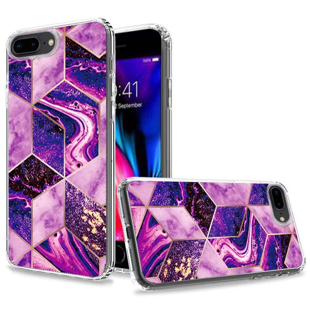 For Apple iPhone 8 Plus / 7 Plus / 6 Plus Trendy Fashion Design Hybrid Case Cover