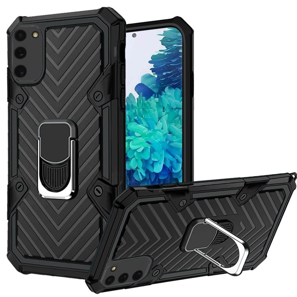 For Samsung Galaxy S20 FE 5G Victory Magnetic RingStand Case Cover