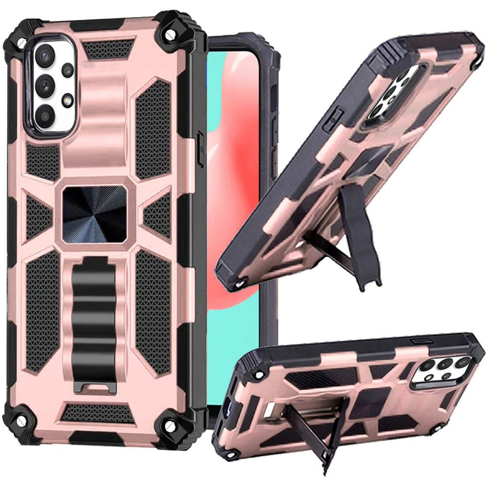 For Samsung Galaxy A32 5G LTE Machine Magnetic Kickstand Case Cover