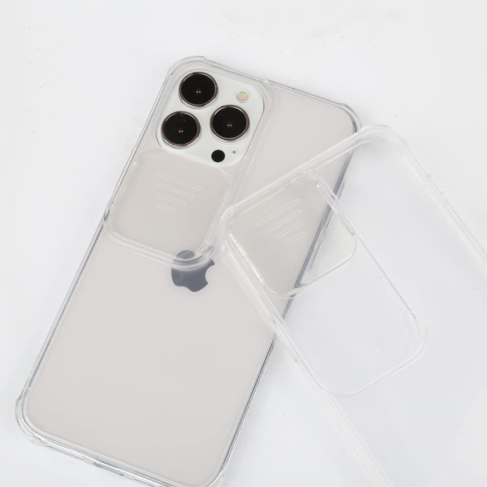 For Apple iPhone 13 Pro 6.1 (3 Cameras) Simple Transparent Acrylic Case Cover