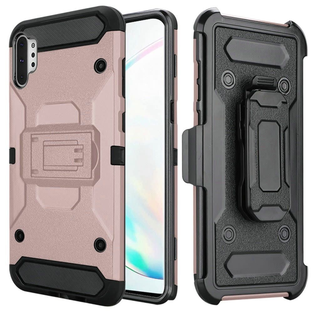 For Samsung Galaxy Note 10 6.1 Robust Holster Kickstand Clip Case Cover