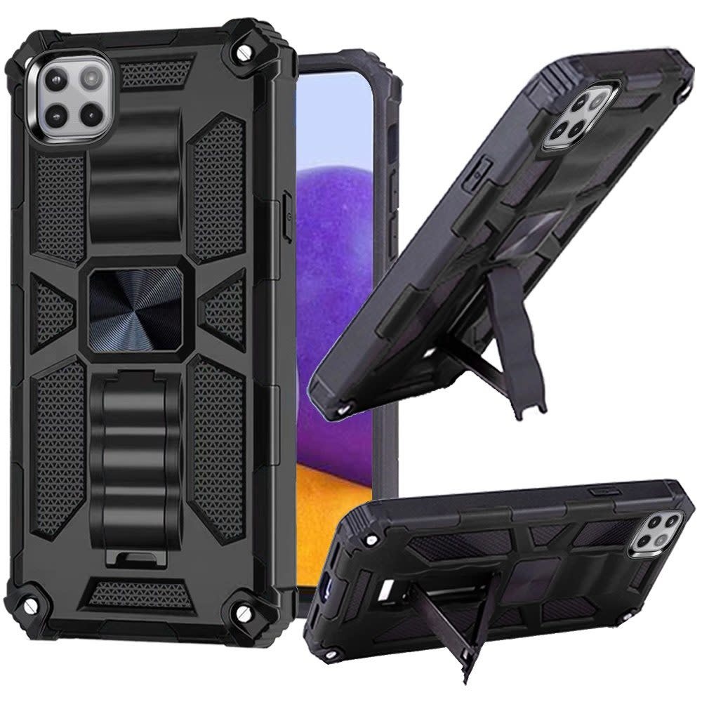For Samsung A22 5G Machine Magnetic Kickstand Case Cover