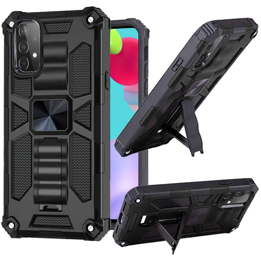 For Samsung Galaxy A52 5G Machine Magnetic Kickstand Case Cover