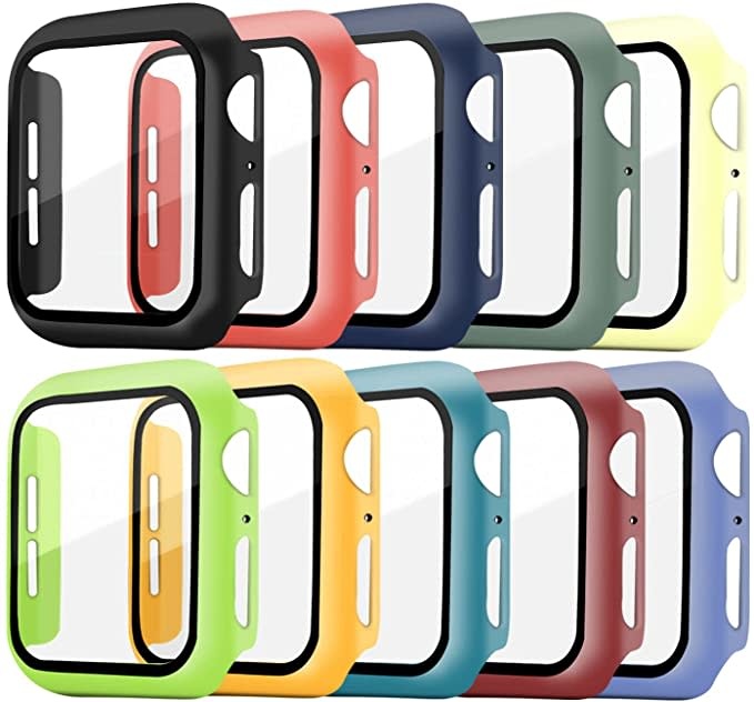 For Apple Watch 38mm - Watch Frame with Tempered Glass