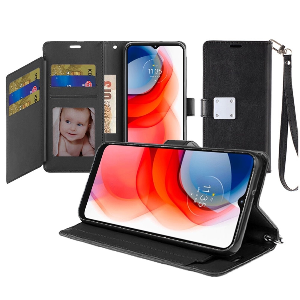 For Samsung Galaxy S22 Wallet ID Card Holder Case Cover