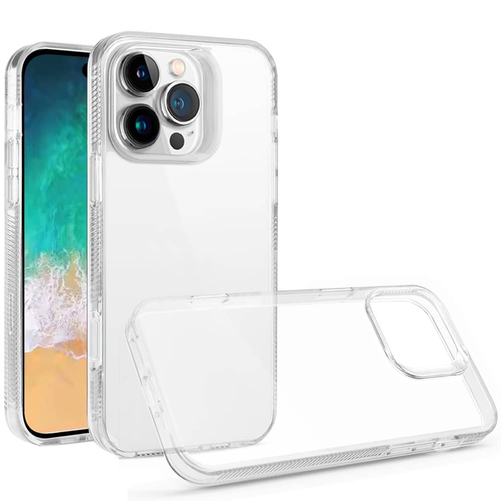 For Apple iPhone 16 Pro Max 6.9 inchPremium Transparent Thick 2.0mm PC TPU Hybrid