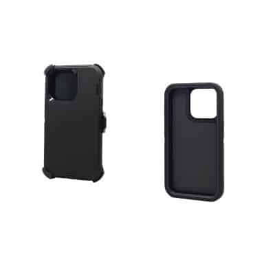 For Apple iPhone 13/14/15 Ultra Commando Heavy duty Case with Clip