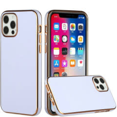 For Apple iPhone XR Electroplated Fashion Solid Color TPU Case Cover